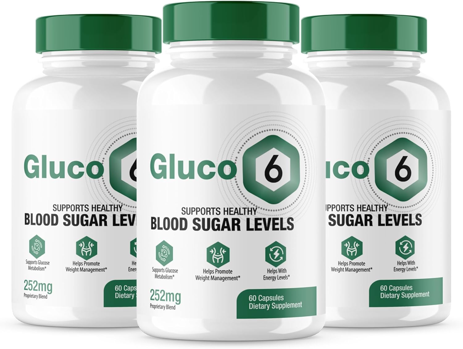 Gluco6 supplement for blood sugar support